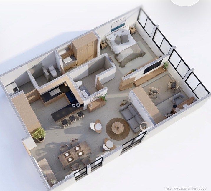 Apartamento em Jurica, Querétaro, foto 3 de 4