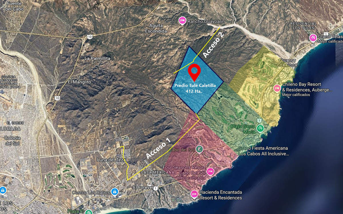 Terreno en Venta en Cabo San Lucas