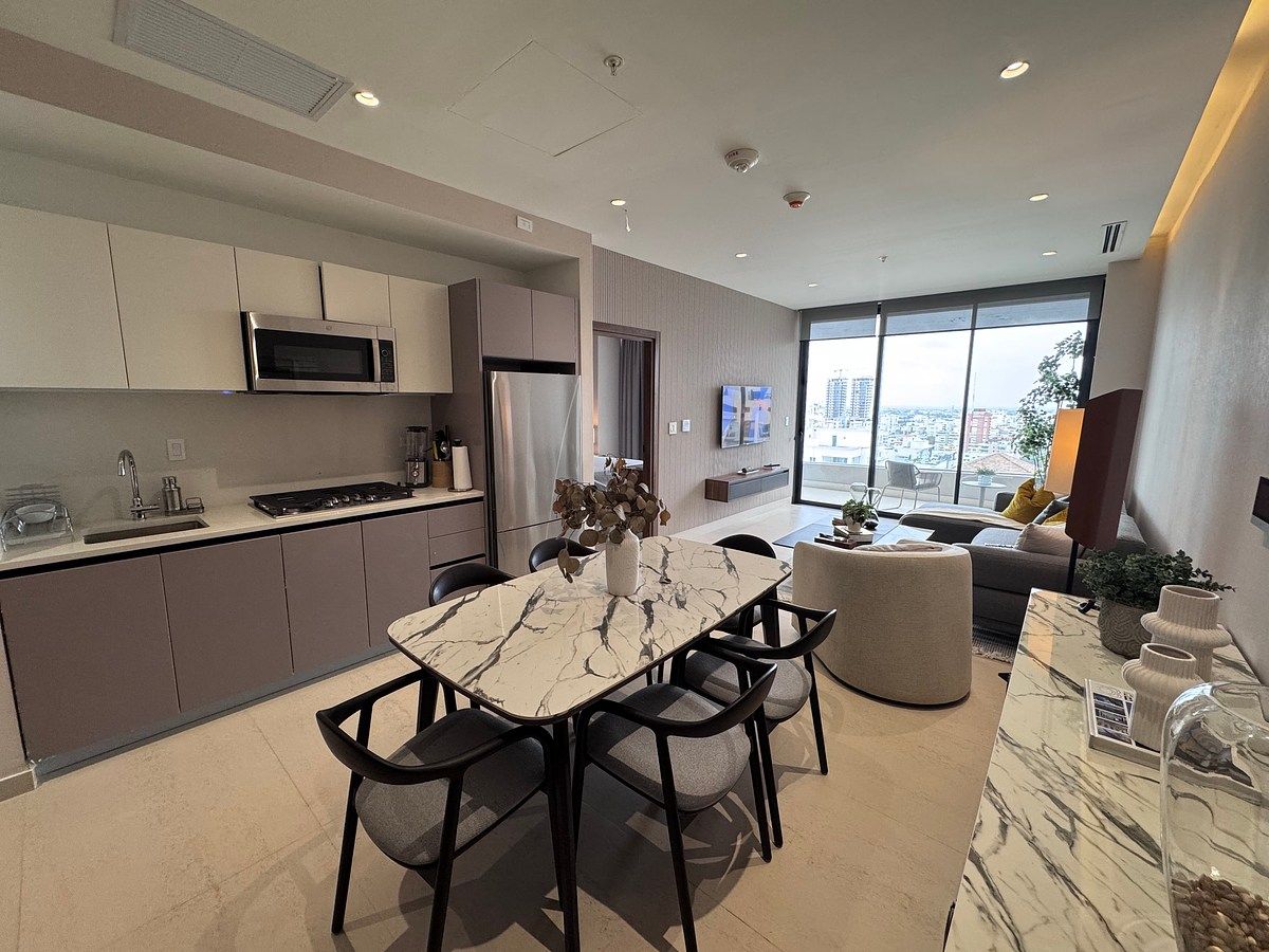 Apartamento amueblado de 1 habitacion en BlueMall Luxury Suites / Piantini, foto 1 de 28