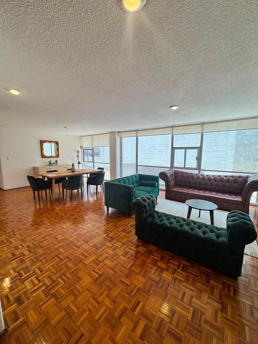 Departamento con terraza y balcón en Roma Norte, photo 1 of 18
