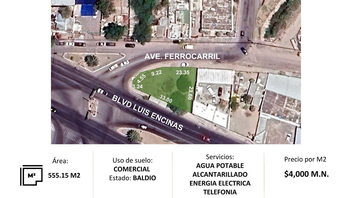 🚨📍 TERRENO EN VENTA SOBRE BLVD. LUIS ENCINAS | HERMOSILLO, SONORA 🏗️💰, foto 1 de 2