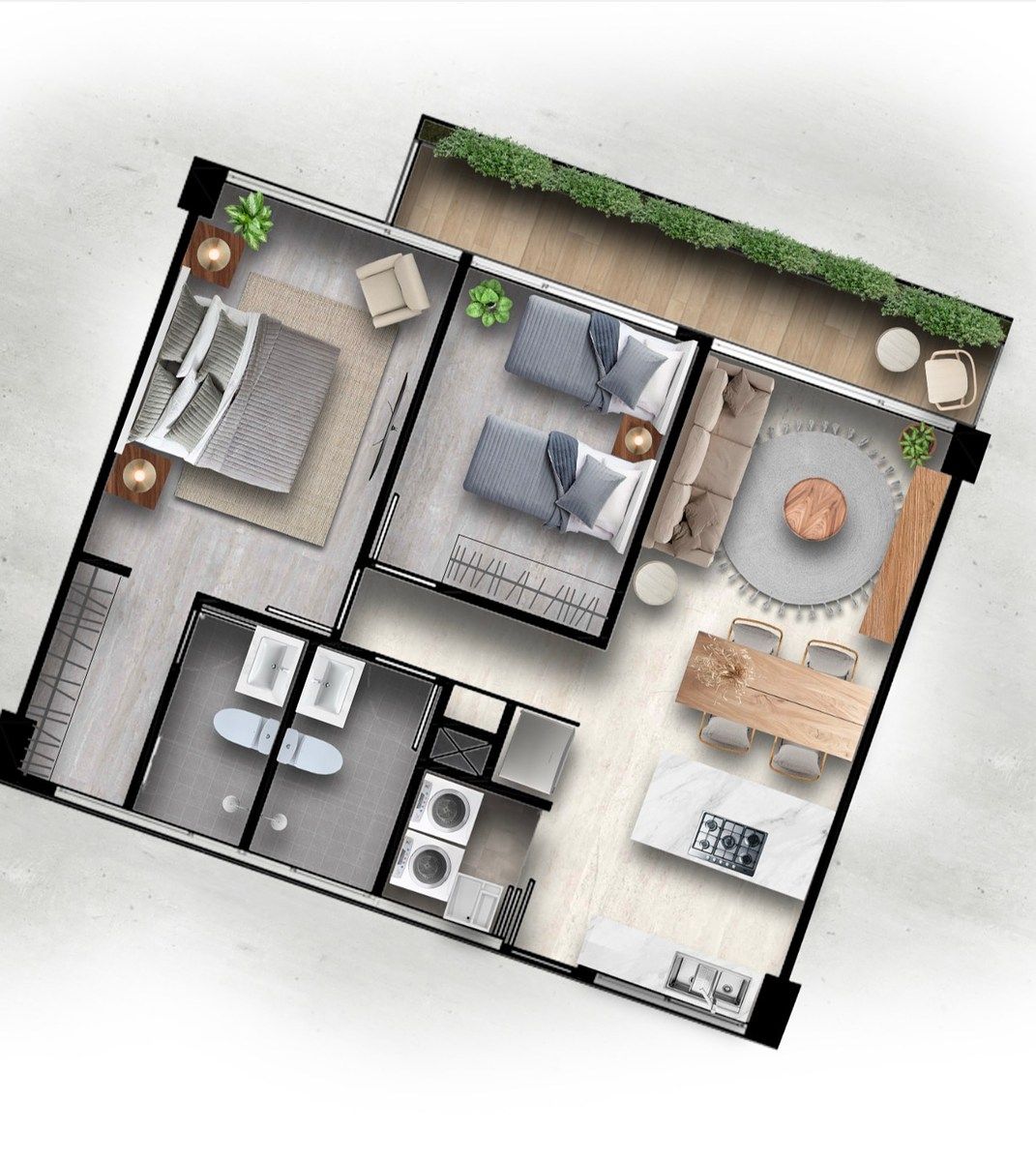 Apartamento em Colonia Nápoles, Benito Juárez, foto 11 de 12