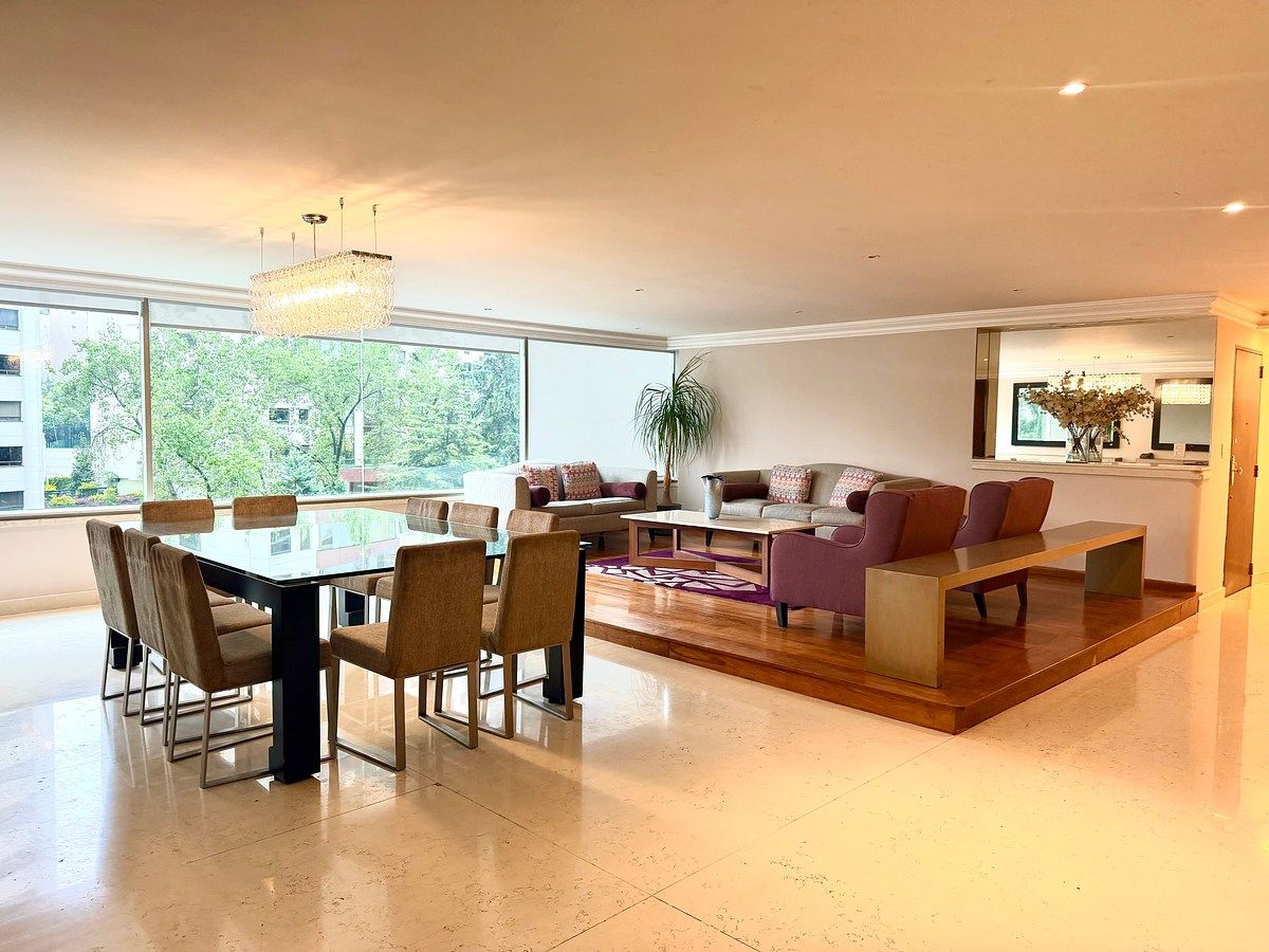 DEPARTAMENTO EN RENTA EN BOSQUES DE LAS LOMAS CON MUEBLES, foto 1 de 45