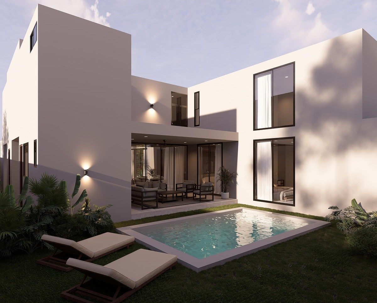 Casa en condominio en Villas Cholul, Mérida, foto 10 de 16