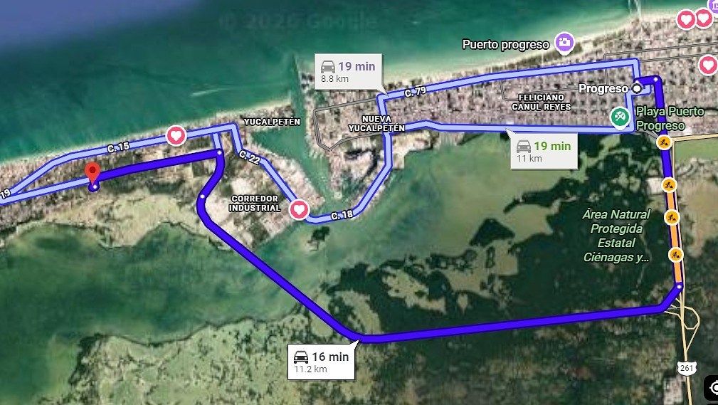 Lote em Chelem, Progreso, foto 9 de 11
