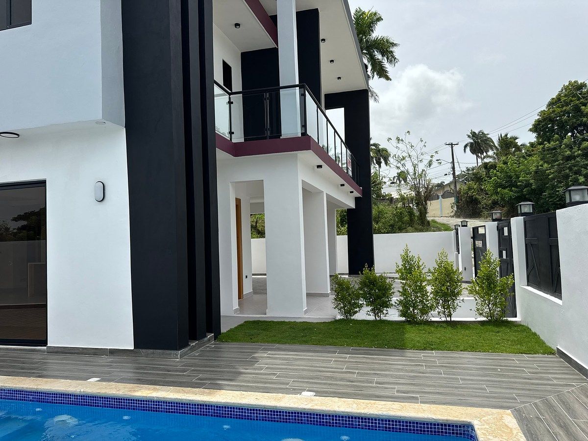 Amazing brand-new modern house with lots of space in Puerto Plata, photo 1 of 44
