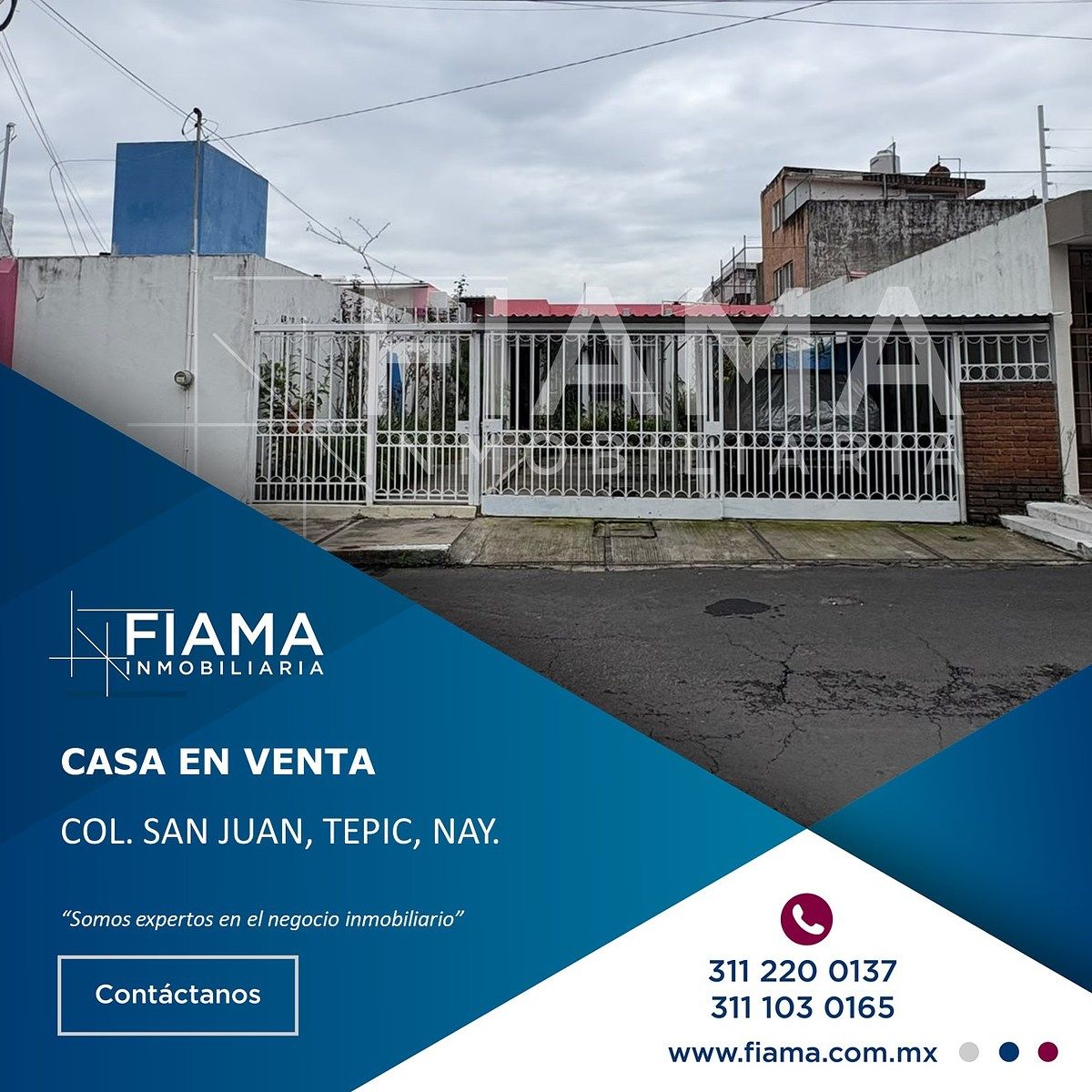 CASA EN VENTA EN COL. SAN JUAN, TEPIC, NAYARIT, foto 1 de 27