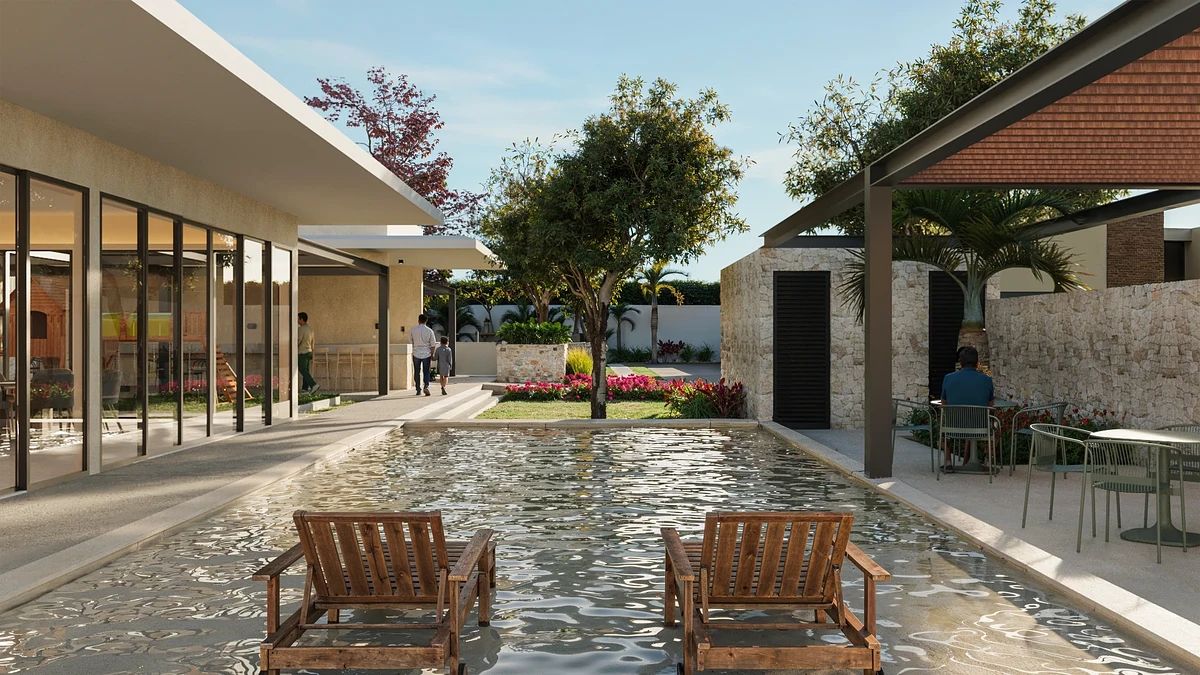 Casa en condominio en Tixcuytún, Mérida, foto 11 de 14
