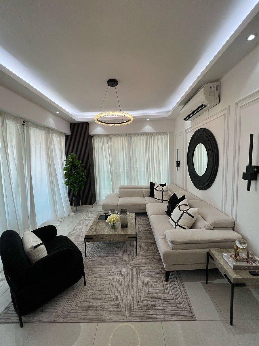 Apartamento Finamente Amueblado en Alquiler en Naco | 1 Habitación | Piso Alto, foto 1 de 17