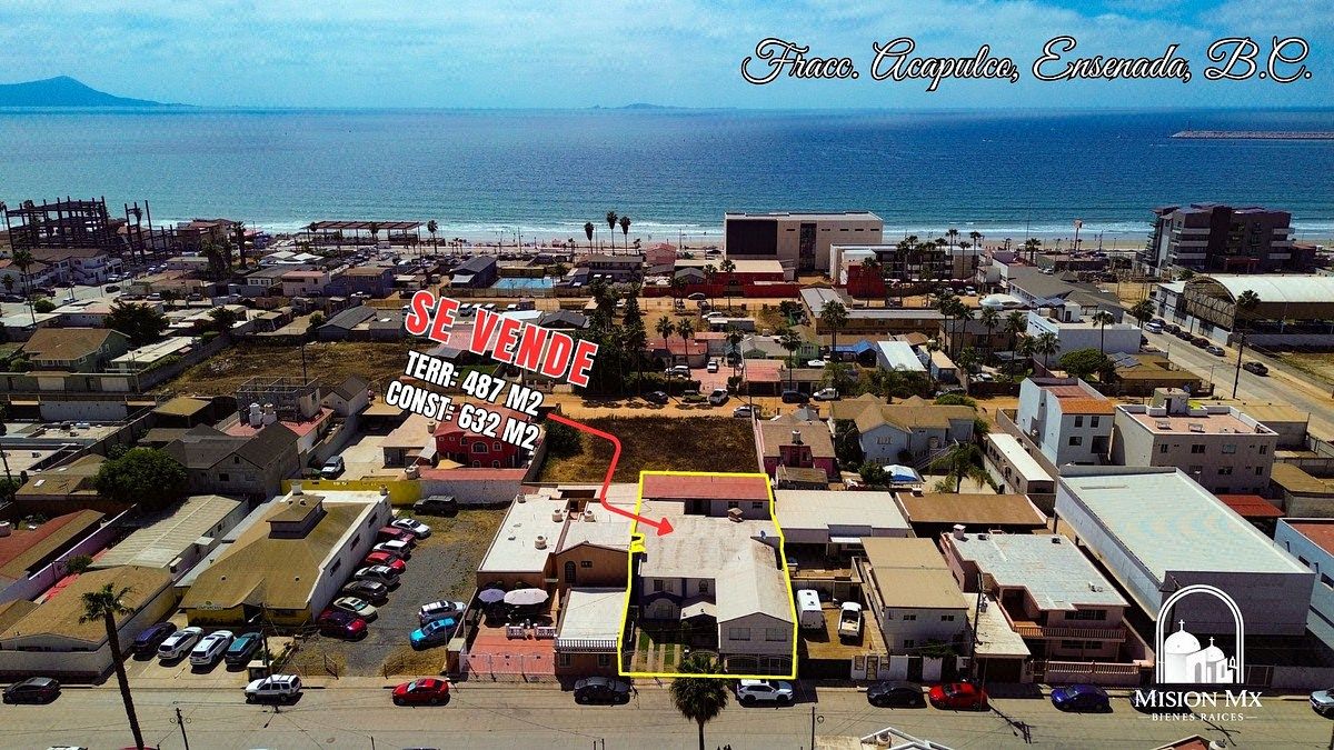 Venta de Amplia Casa + 9 Dptos. Fracc. Acapulco