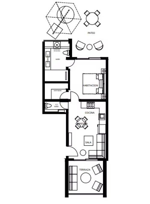 Apartamento en Vista Cana, Punta Cana, foto 9 de 9