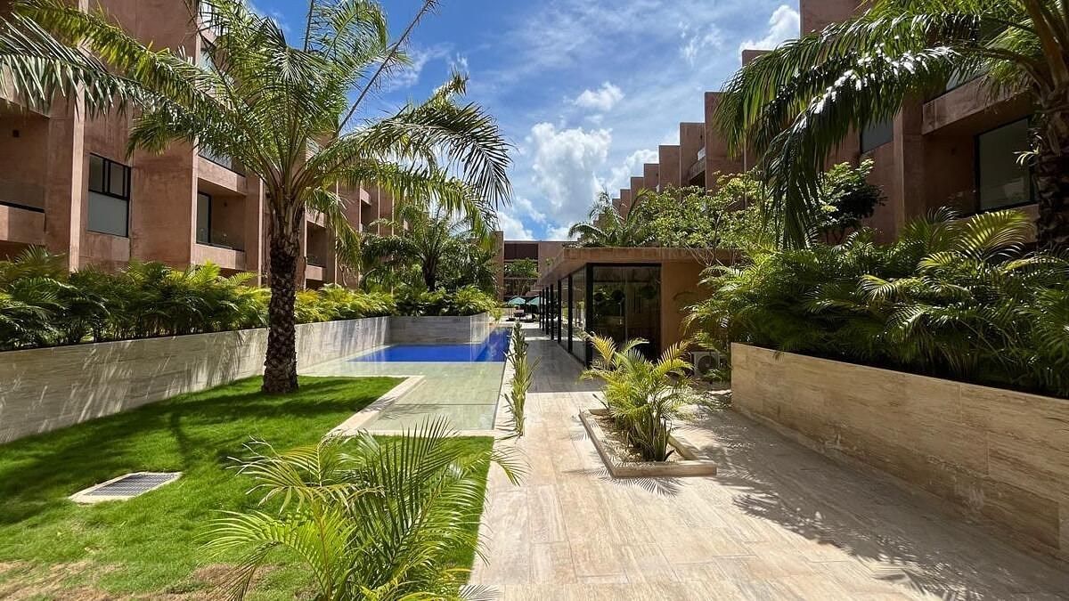 Departamento Amueblado en Venta en Homu Temozon Merida Yuc