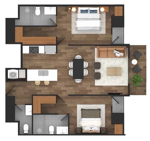 Apartamento en Zona 10, Guatemala, foto 8 de 8