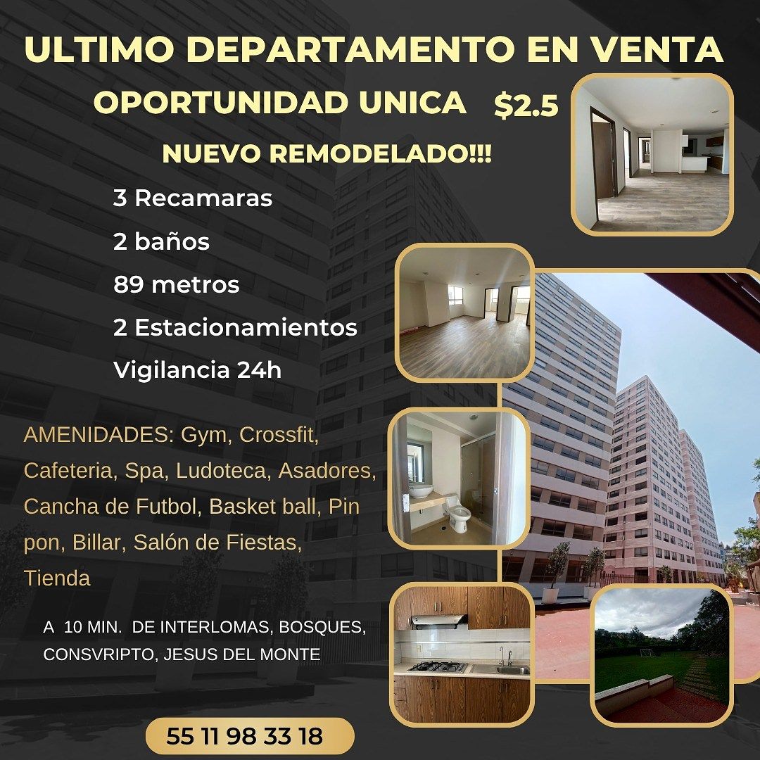 DEPARTAMENTO CERCA DE INTERLOMAS (CONDOMINIO LA REALEZA), foto 1 de 26