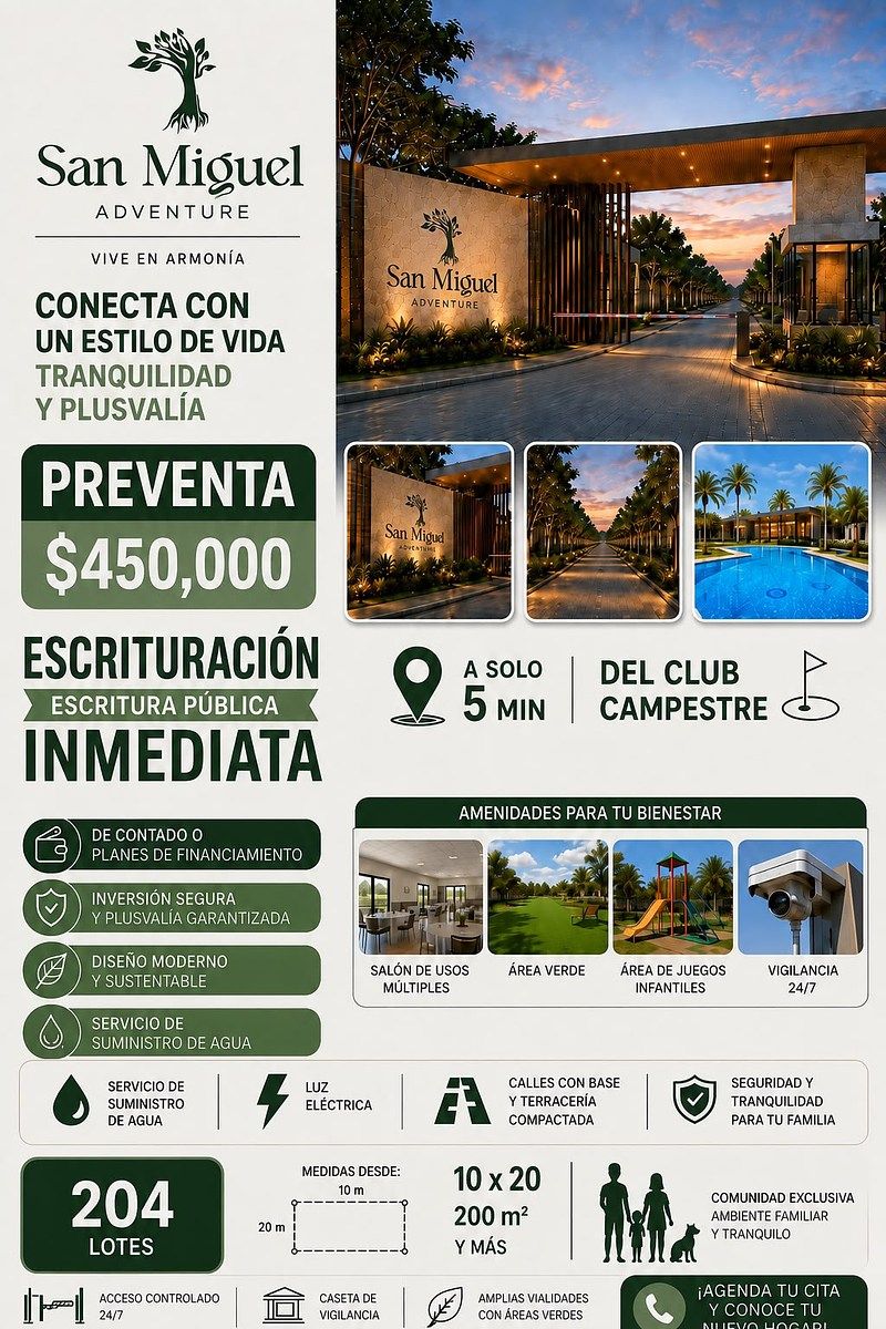 Lote em Granjas Club Campestre, Tuxtla Gutiérrez, foto 3 de 3
