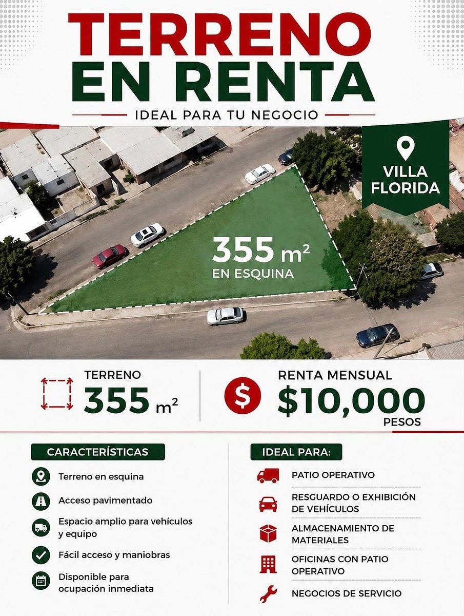 ¡Se renta terreno en Villa Florida (Mexicali, B.C.)!, foto 1 de 3