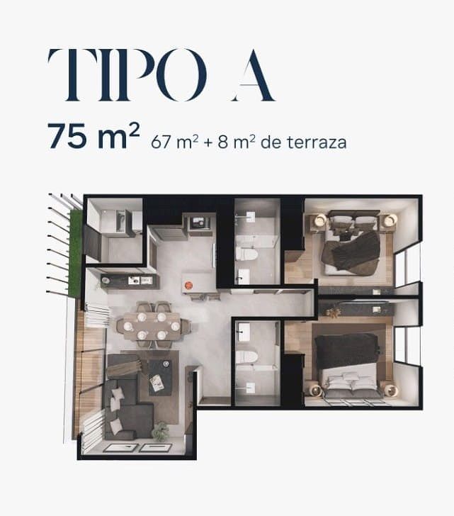 Apartment in Ciudad de los Deportes, Benito Juárez, photo 5 of 5
