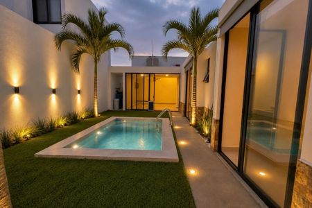 VENTA CASA DE 1 PLANTA EN PRIVADA TEMOZON NORTE MERIDA