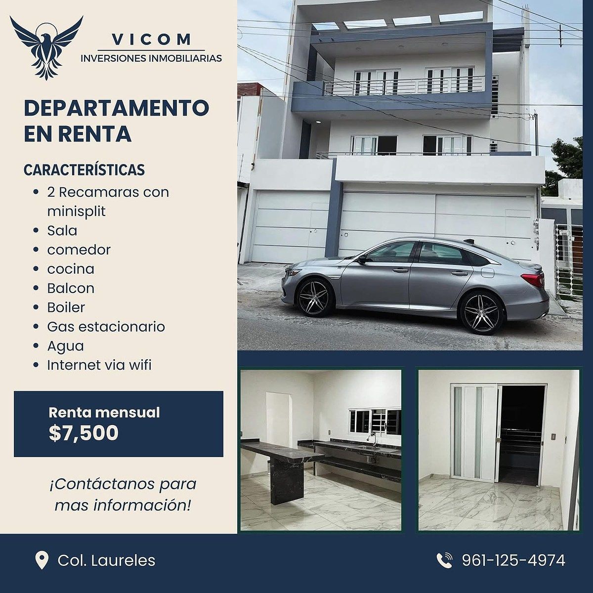 Departamento en residencial Laureles, foto 1 de 6