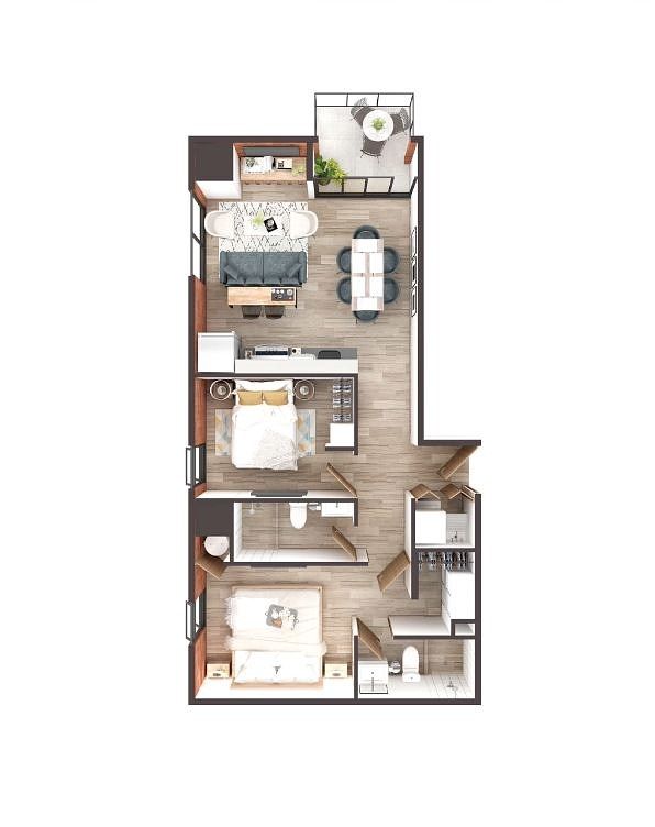 Apartamento en Zona 4, Guatemala, foto 11 de 11