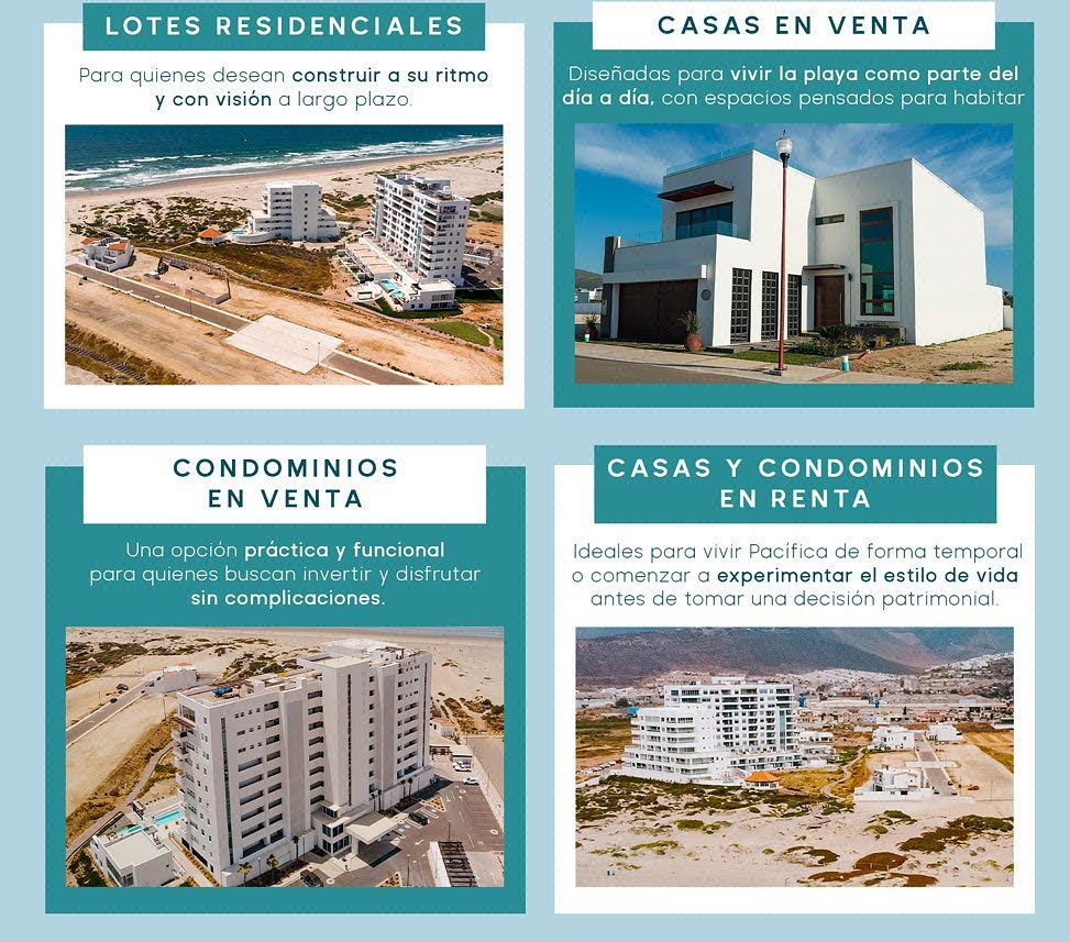 Terreno en Pacifica Residencial en Ensenada Bay Secc 1