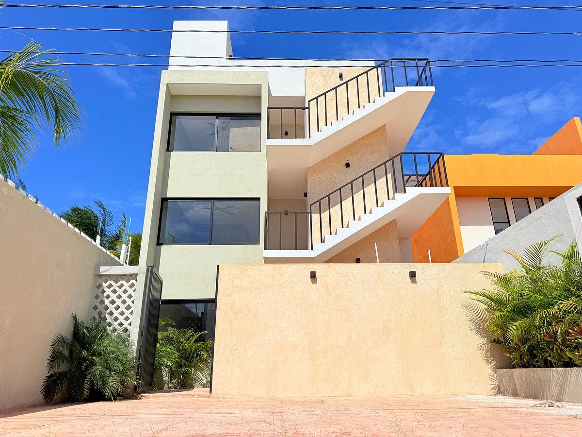 EN VENTA DEPARTAMENTOS DE 2 RECÁMARAS EN CHELEM PUERTO, YUCATÁN