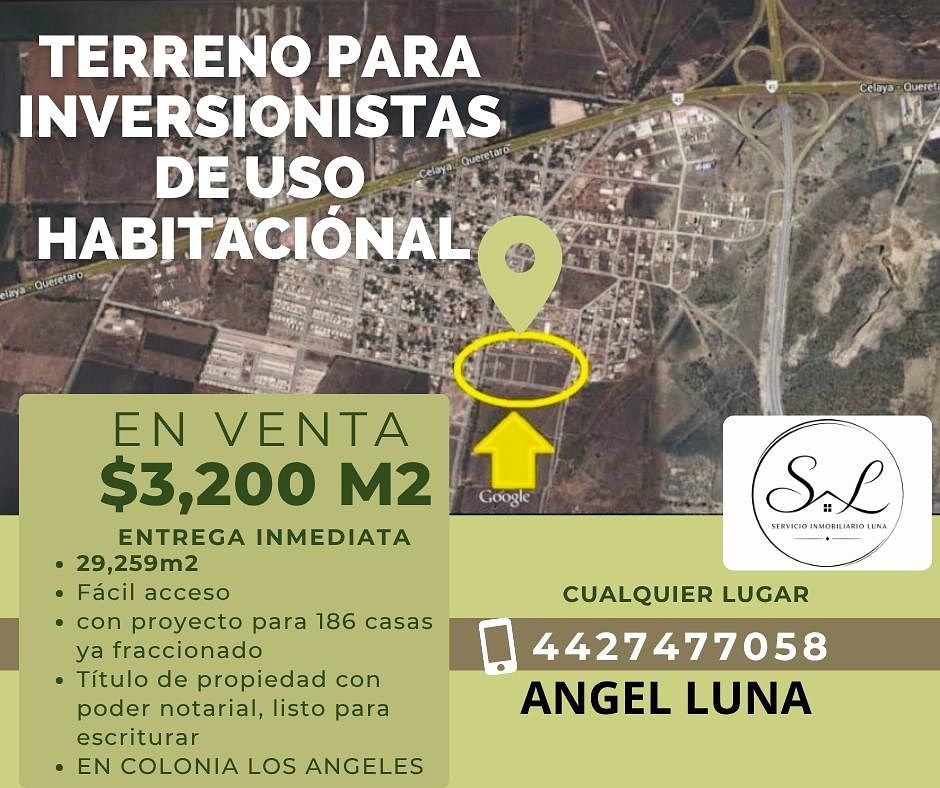 VENTA DE TERRENO PARA INVERSIONISTAS PROYECTO PARA VIVIENDAS, foto 1 de 6