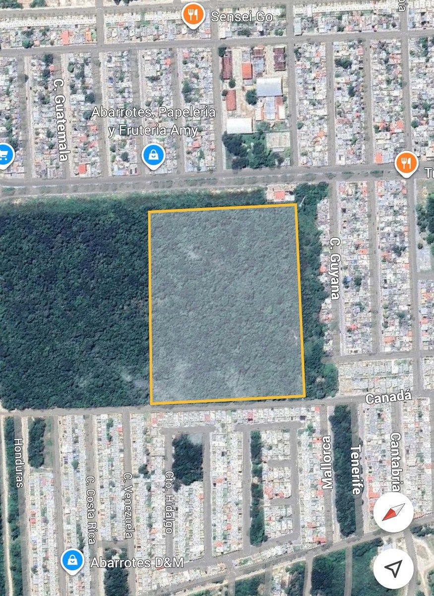 VENDE-SE TERRENO MISTO COMERCIAL EM CHETUMAL LAS AMÉRICAS 5,3 HA, foto 1 de 5