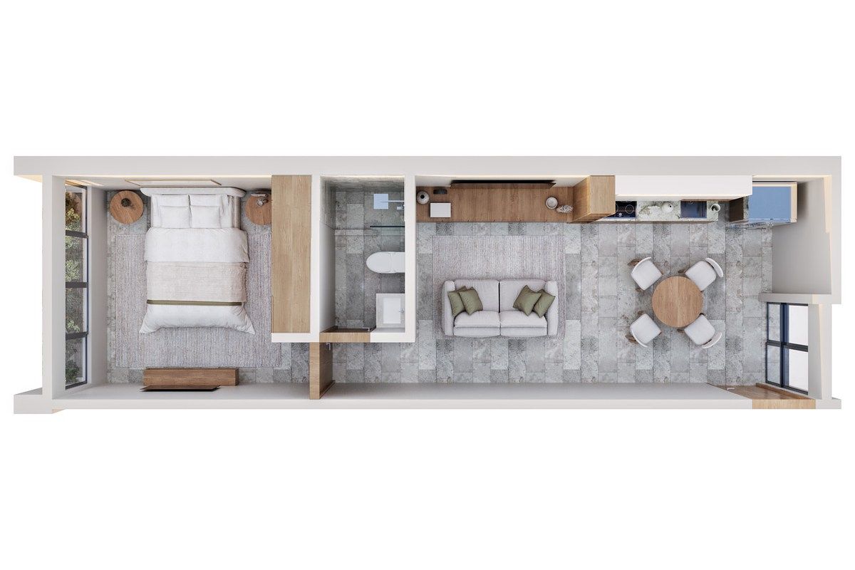 DEPARTAMENTO EN VENTA EN MERIDA, YUCATAN EN ÁBITA, COL. MAYA - foto 5