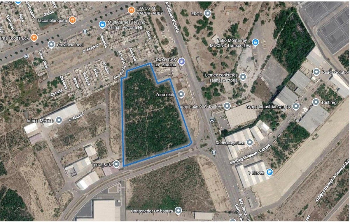 Terreno industrial en Paseos San Isidro, Salinas Victoria, foto 2 de 4