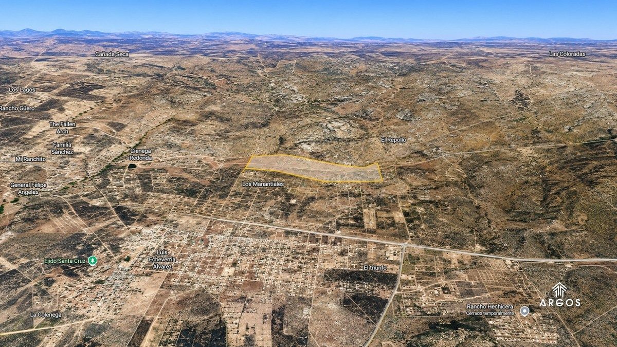 Terra industrial em Nueva Hindú Sección Encinos, Tecate, foto 4 de 4