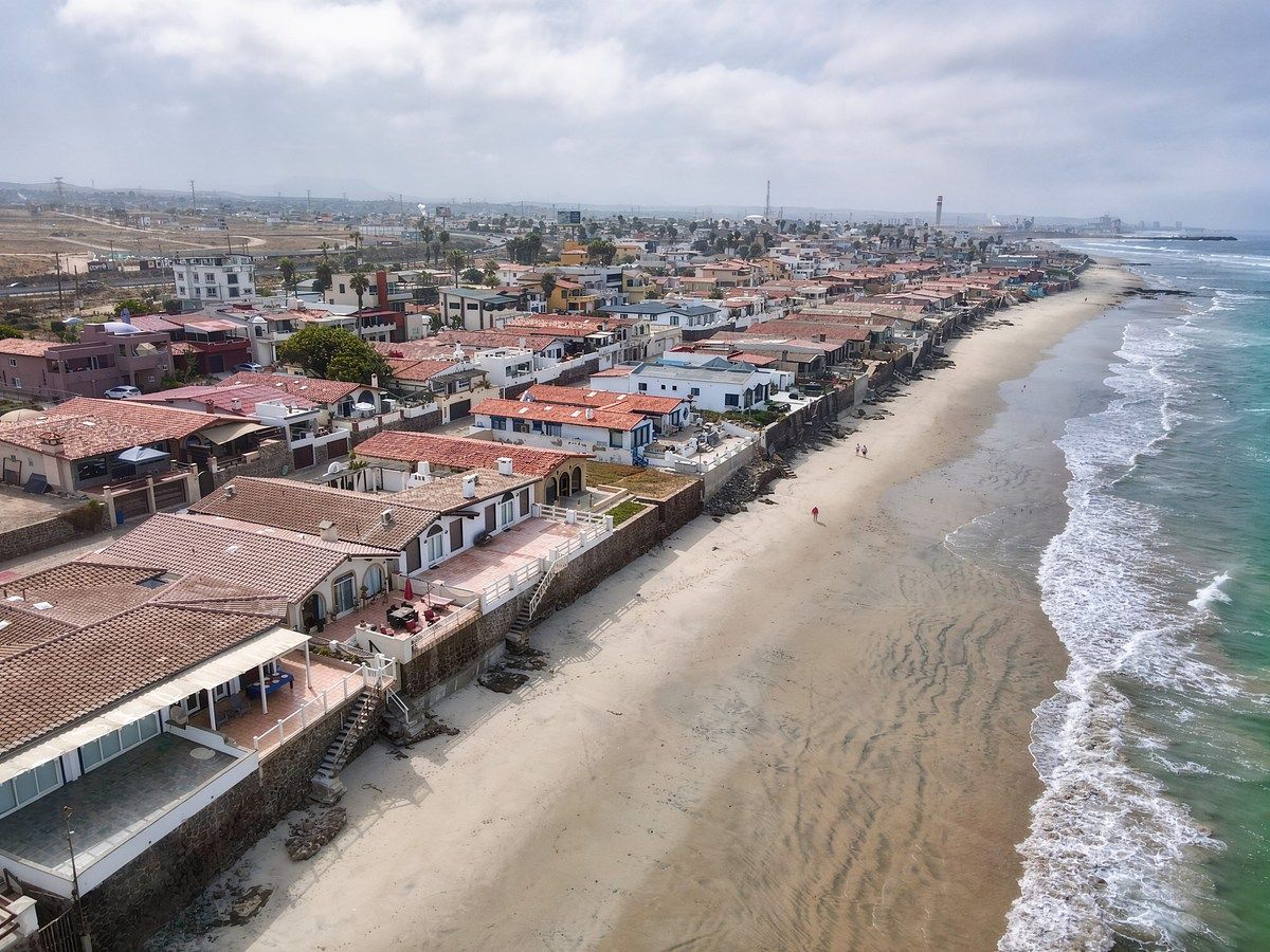 House Facing the Sea Baja del Mar, Rosarito. Security and Beach Access - foto 2