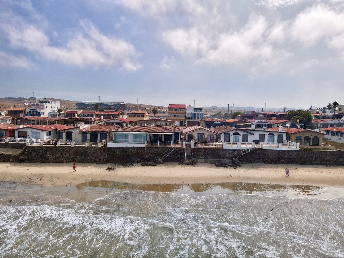 House Facing the Sea Baja del Mar, Rosarito. Security and Beach Access - foto 4