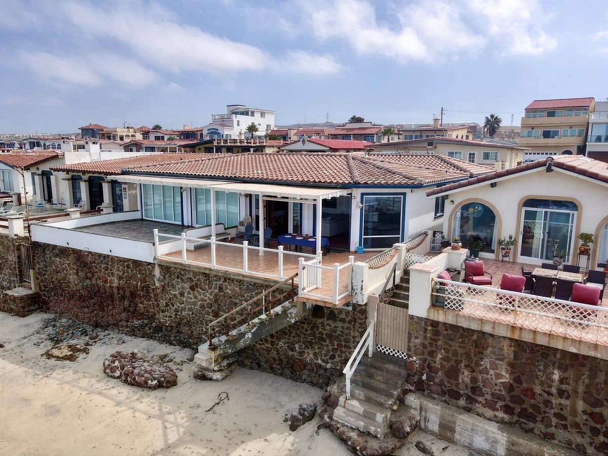 House Facing the Sea Baja del Mar, Rosarito. Security and Beach Access - foto 5