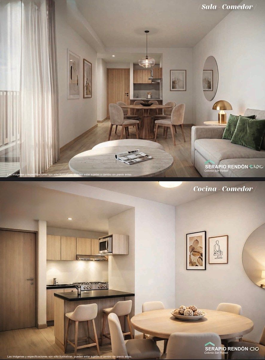Apartamento em San Rafael, Cuauhtémoc, foto 8 de 13