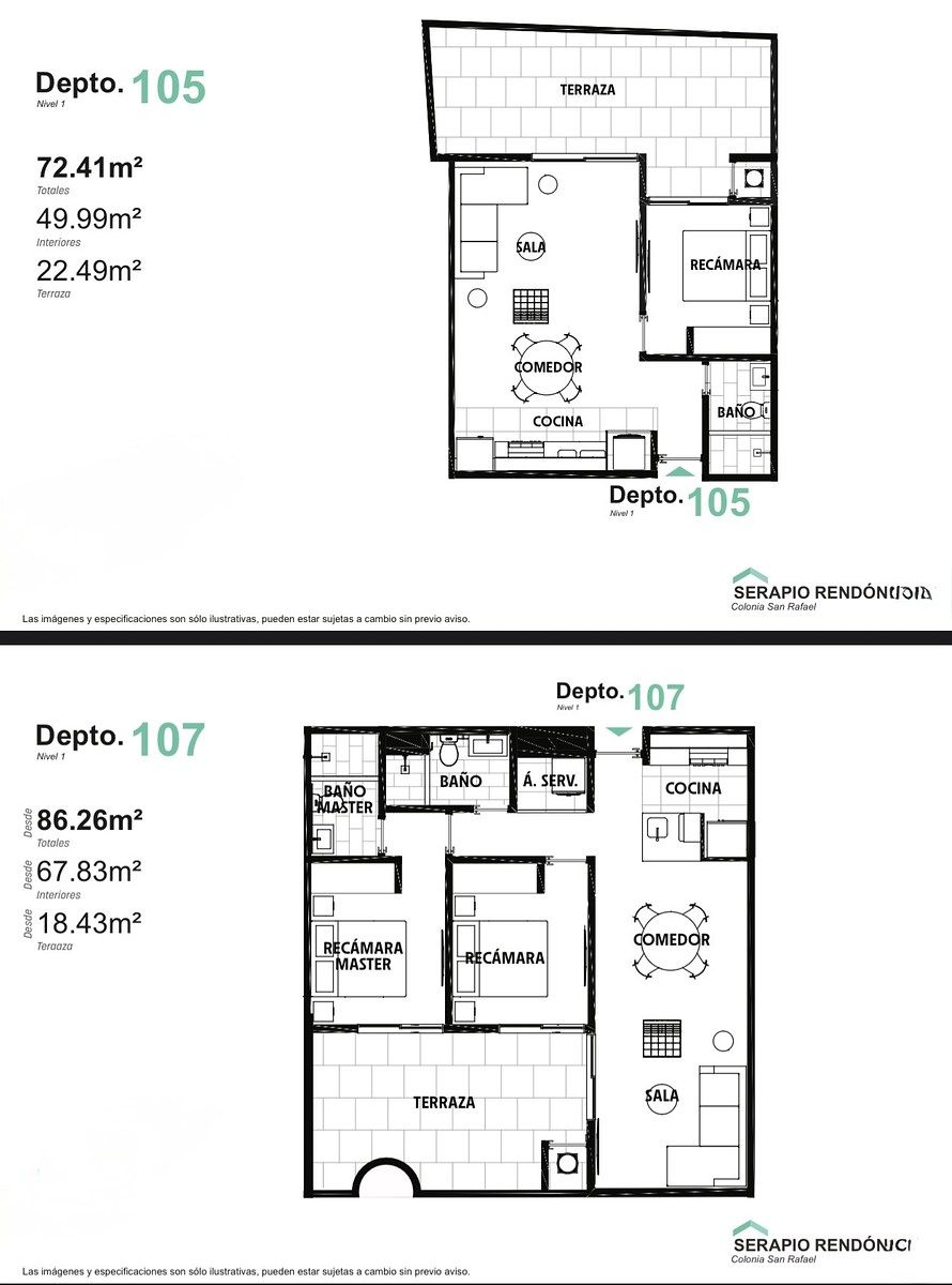 Apartamento em San Rafael, Cuauhtémoc, foto 11 de 13