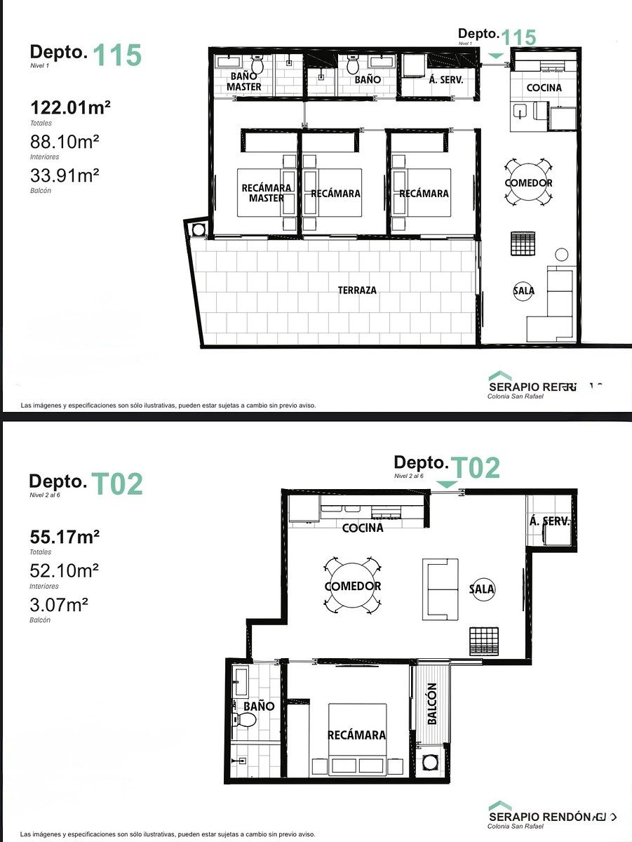 Apartamento em San Rafael, Cuauhtémoc, foto 10 de 13