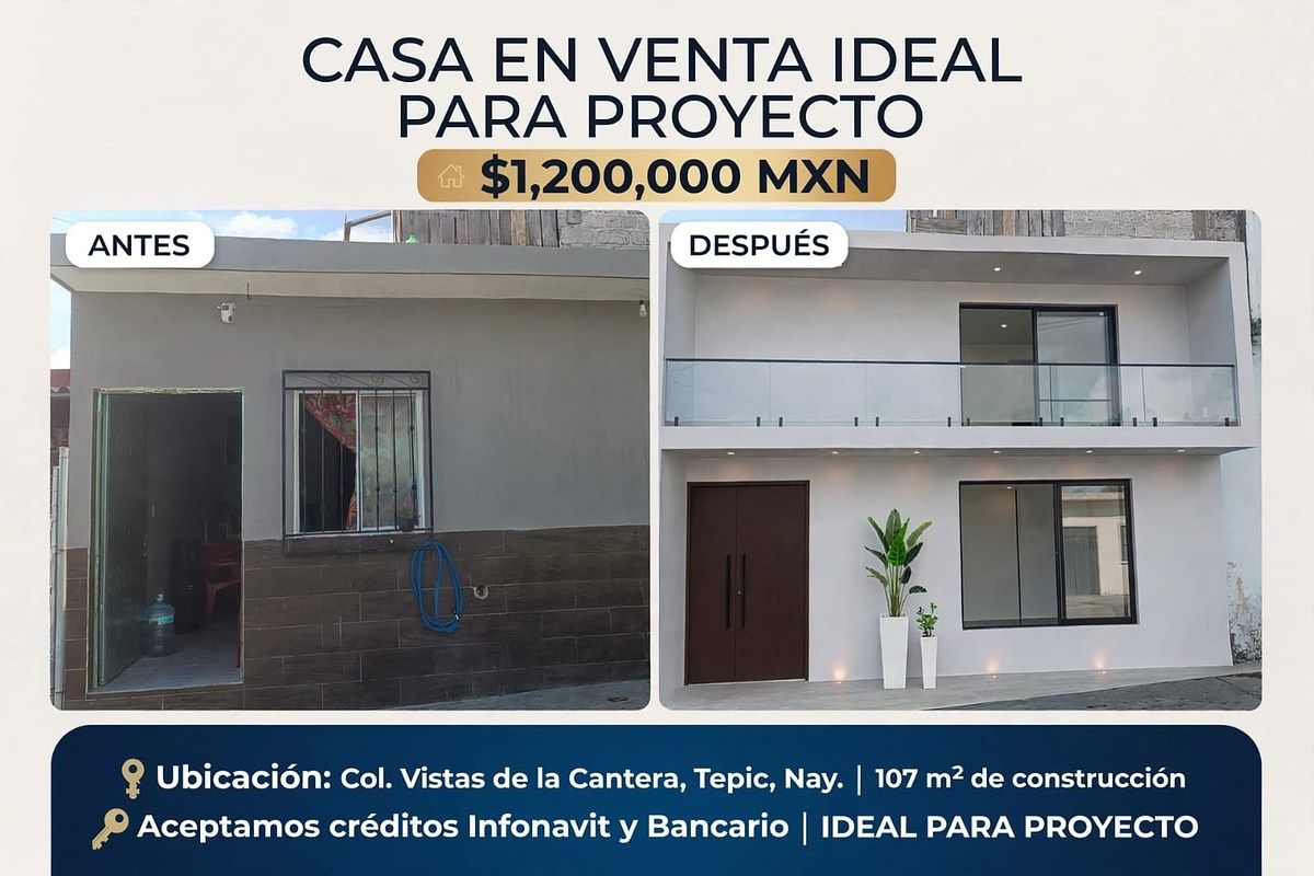 CASA EN VENTA IDEAL PARA PROYECTO, foto 1 de 5