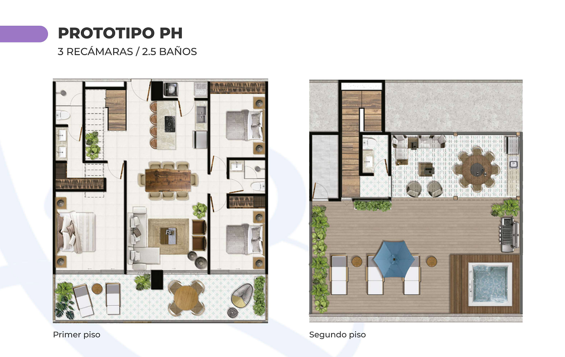 PH APARTMENT FOR SALE with sea view in Bucerías. - foto 1