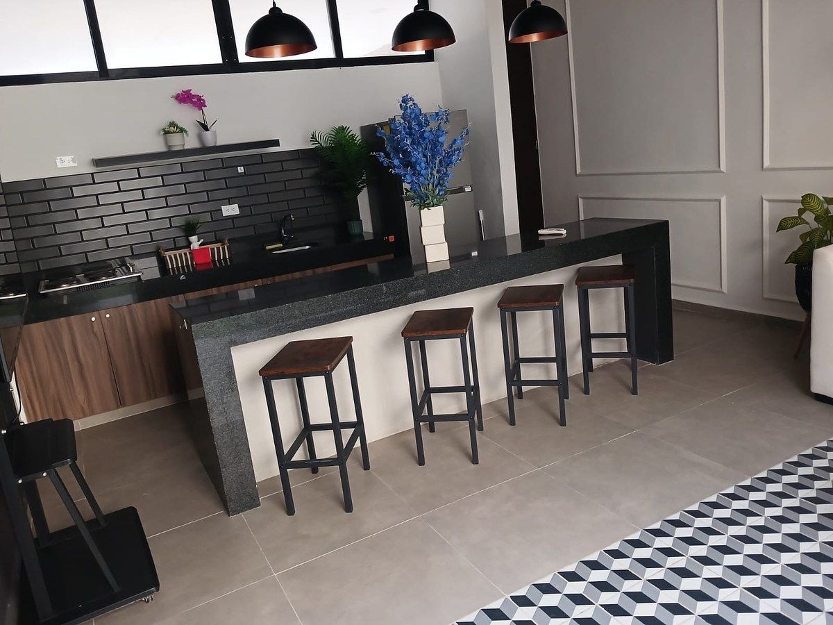 Townhouse Moderno Mobilado para Aluguel – Privada Arkia, Chuburná, foto 1 de 11