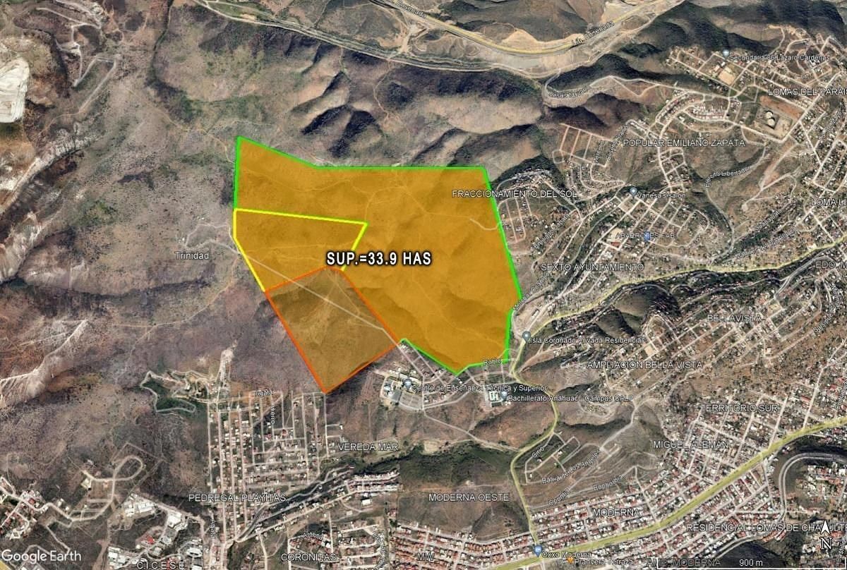 Land for Sale – 33.9 Hectares with Sea View in Ensenada, Baja California
