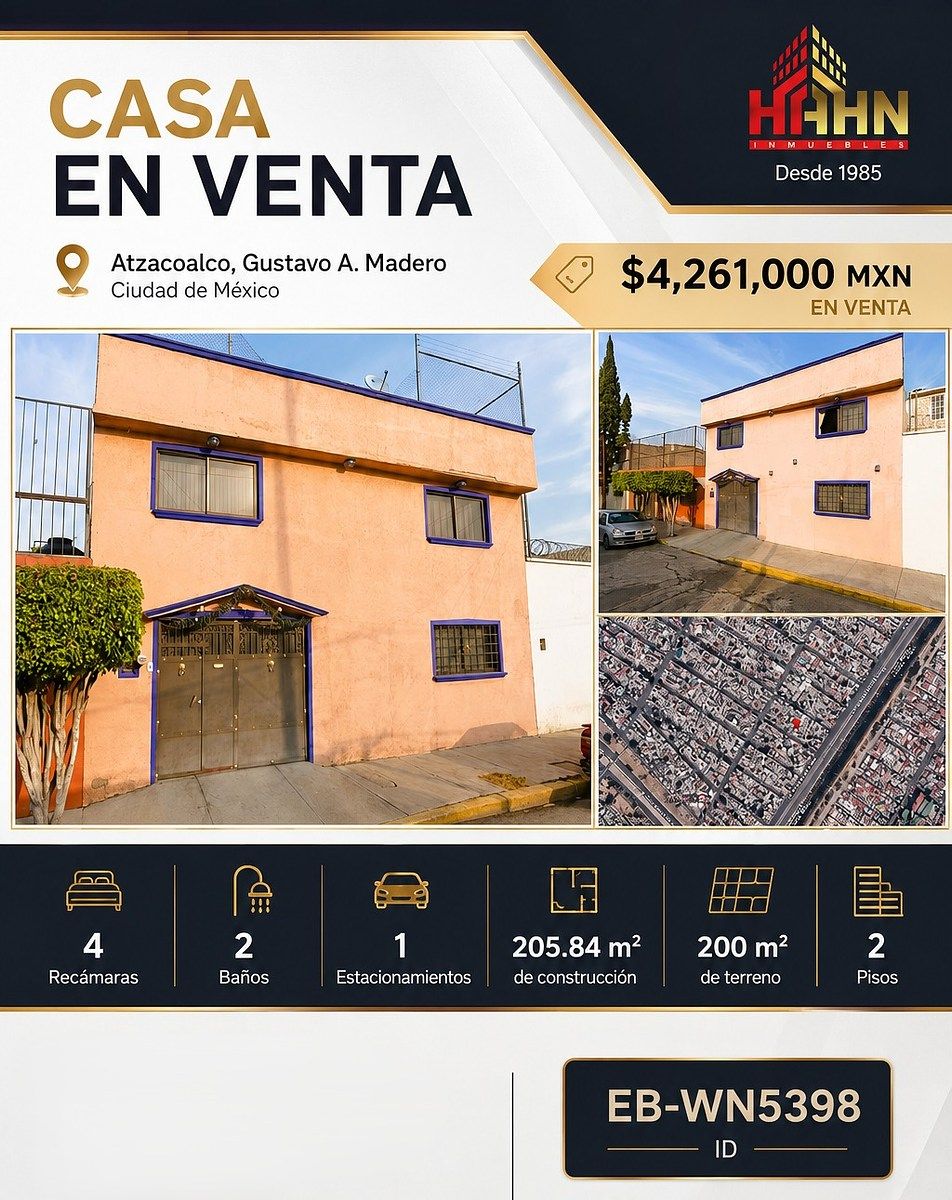 Casa en Nueva Atzacoalco, Gustavo A. Madero, foto 2 de 11