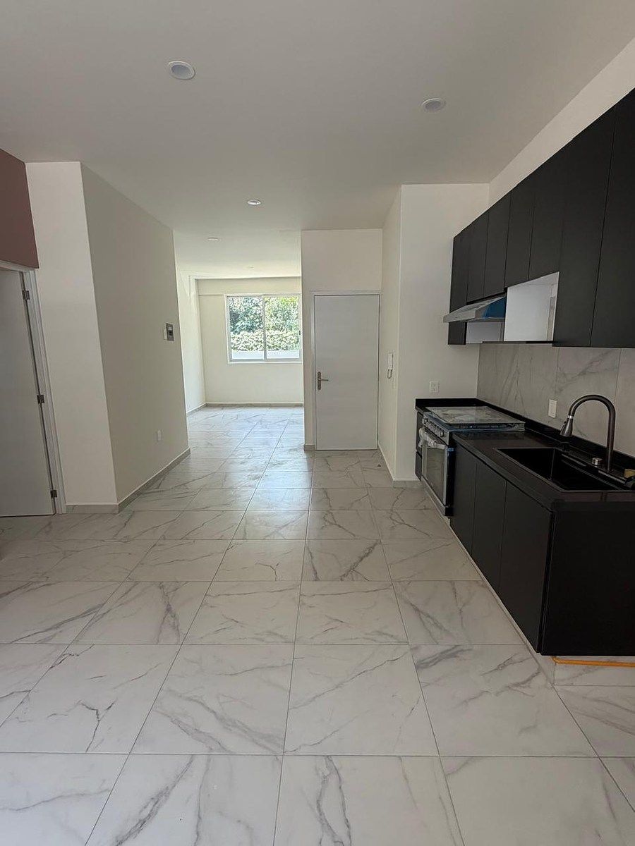 Novo apartamento no térreo, Zempoala, Col Independência, Benito Juarez, foto 1 de 15