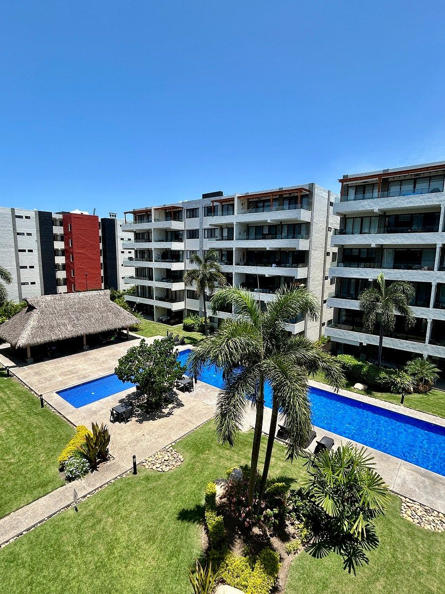 Moderno apartamento de 2 quartos para aluguel a longo prazo | PuertArena, Nuevo Vallarta, foto 1 de 18