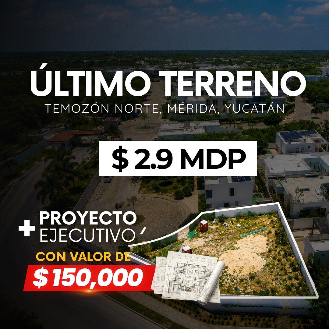 Residential Land for Sale | Soluna Private, Temozón, photo 1 of 5