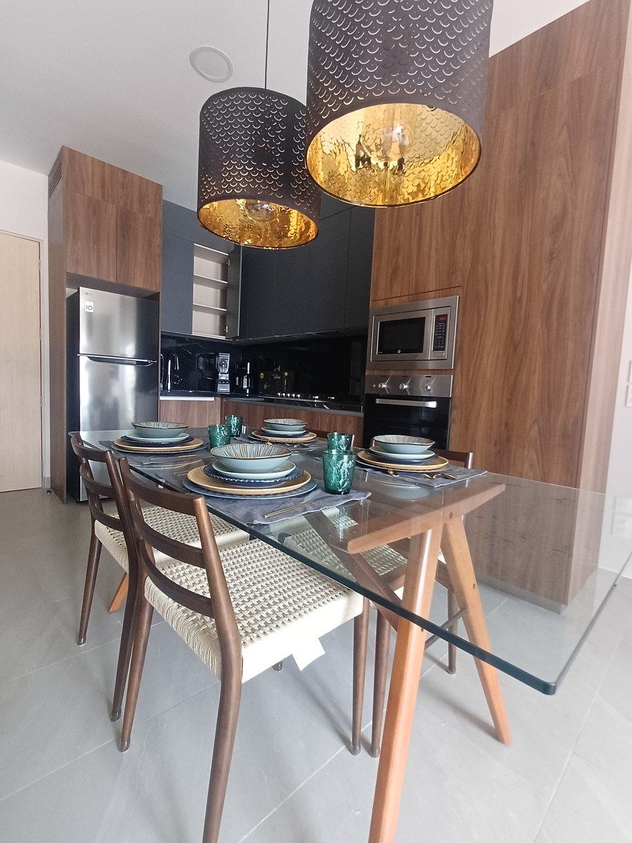 Aluguel de Apartamento Mobiliado Distrito Domo | Acabamentos Premium, foto 1 de 11