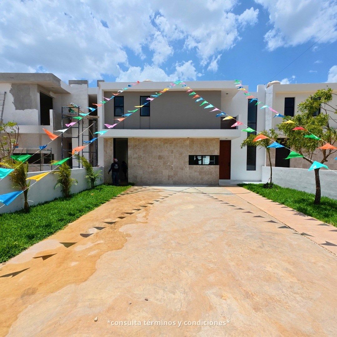 CASA CON PANELES SOLARES EN VENTA EN MERIDA, YUCATAN EN GRAND MURE, DZITYA - foto 1