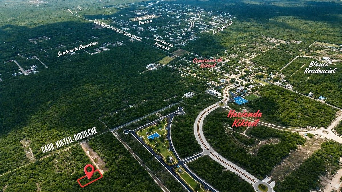 Lote em Kikteil, Mérida, foto 2 de 3