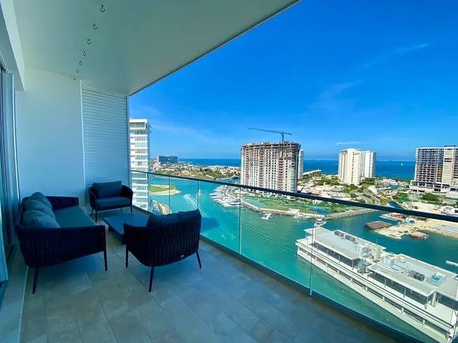Departamento de Lujo en Venta | Torre Aria, Puerto Cancún, foto 1 de 22