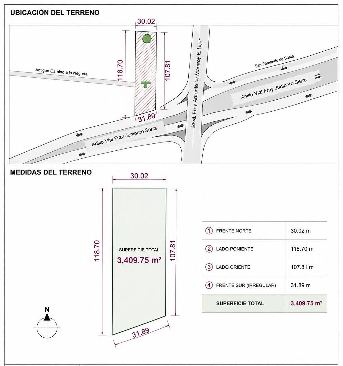 Lote comercial em Juriquilla Santa Fe, Querétaro, foto 7 de 7